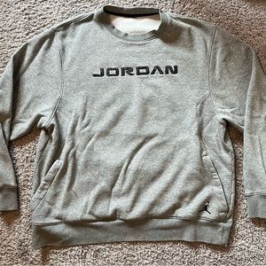 Jordan Grey Sweater W/ Pockets